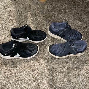 Two pair of Nike 10C shoes